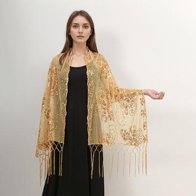 Modischer Blumiger Fransen Schal Damen Luxus Schals Frau Muslimischer Hijab Einfaches Langes Umhang Schal Damen Party Umhang Stola 160*60cm