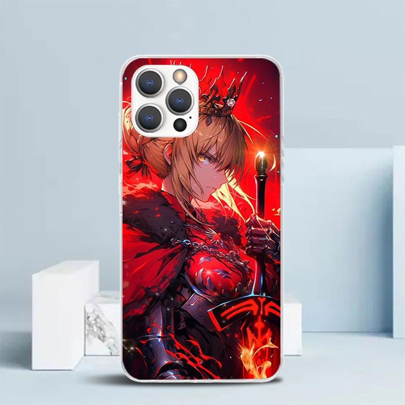 

Fate Zero Stay Night Лучник Мягкий Чехол для iPhone 16 17 Air 15 14 Pro Max 16E Чехол для Телефона 13 Mini 12 11 7 SE 8 Чехол с Рисунком Подходящий iPhone 17