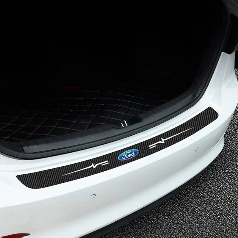 Car Door Threshold Trunk Bumper Sticker For Ford Kuga Explorer Focus Edge Fiesta Fusion Escape Ranger Ecosport Mondeo