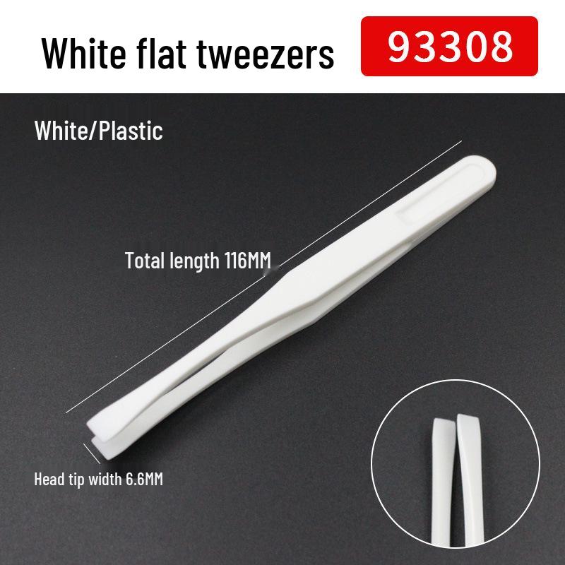 Insulated Anti-static Black Nylon Tweezers for Electronics Repair