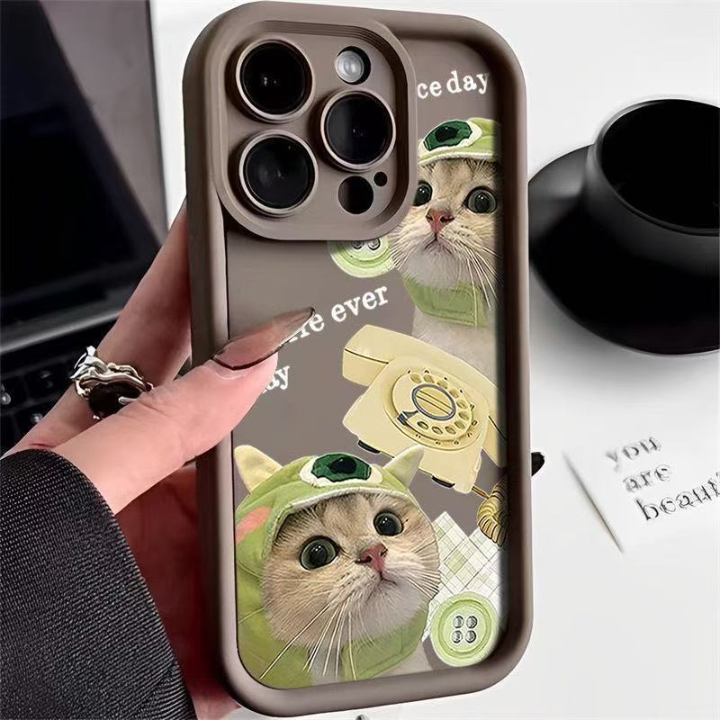 Cute European and American Applicable Iphone16pro Mobile Phone Case Apple 15 Anti-drop 14 Popular 13promax New 12x