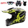 Motorcycle Off-road Helmets Full-covered Men Safety Cap Adult Cool Motorcycle Racing Cross Helmet