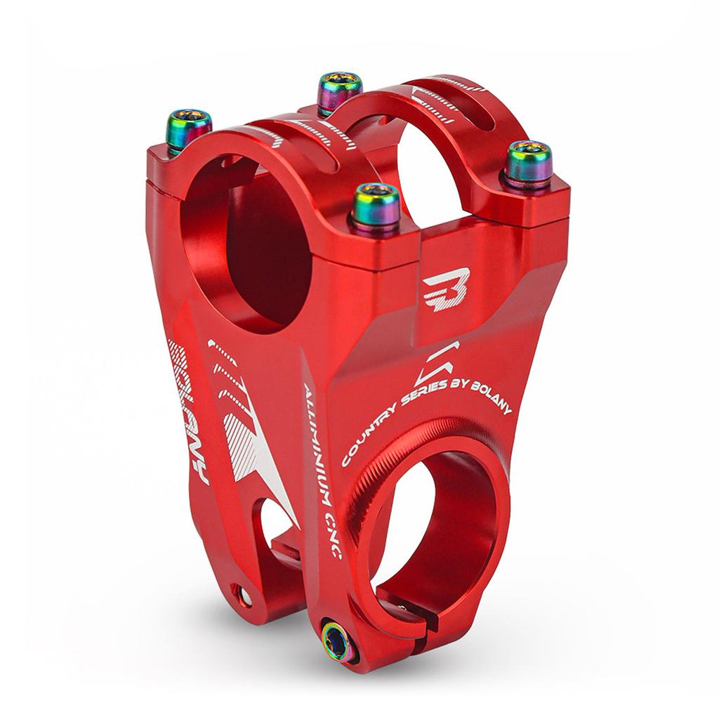 BOLANY Mountain Bike Stem 31.8*28.6mm Aluminum Alloy Bike Stems Short Handlebar Stem for Most Bicycles Fixed Gear Road Bike Down