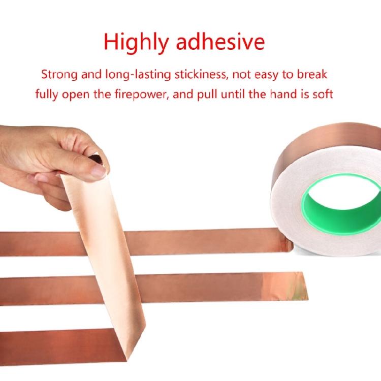 Copper Tape Double Sided Conductive Adhesive for Snail Deterrents Guitars