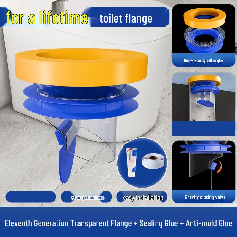 Youshu Thickened Anti-Odor Silicone Toilet Flange Seal
