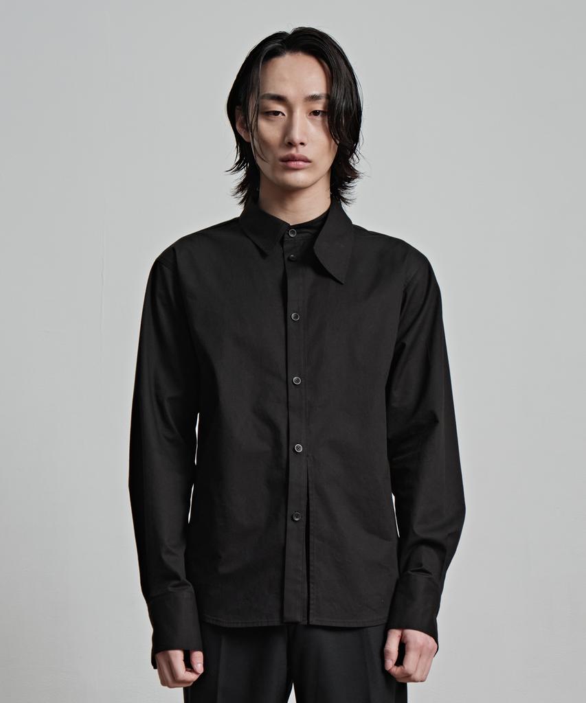SOSOO Cutting Point Shirt Black