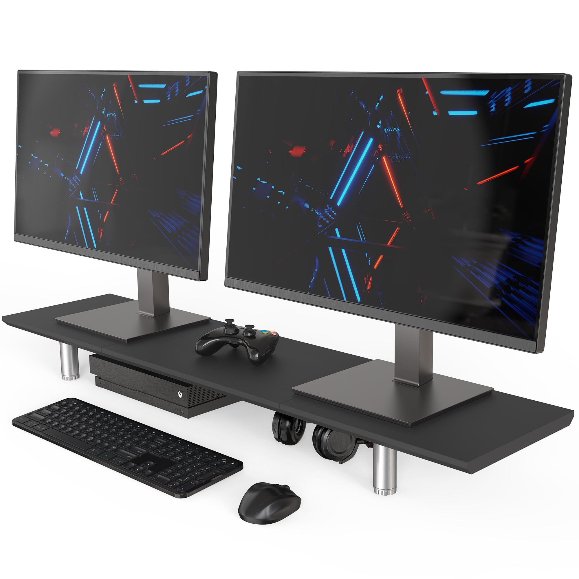 

Fenge Монитор Настольный Компьютер Настольный Ширина Деревянный Высота Для Монитора Настольный ПК Монитор Компьютер Черный G04E1102B Подставка, Подставка, Подставка, Стойка, 100см, чёрный