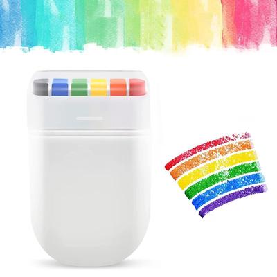 PAVIKE Kids' Safe Rainbow Face Paint Props, Non-Toxic, Easy To Wash, Suitable for Sports Cheer, Pageants, Halloween, and Cosplay