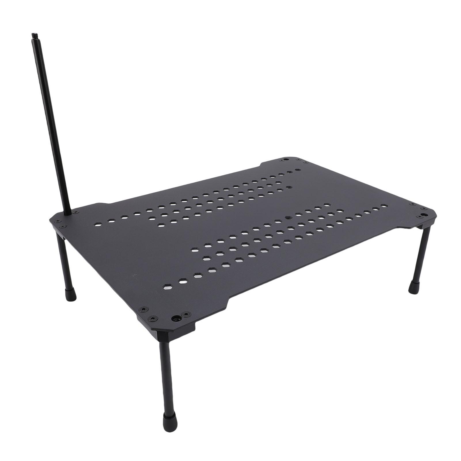 

Height Adjustable Camping Table Fit for IGT Carbon Steel Aluminum Folding Portable Small Picnic Table for Outdoor BBQ