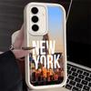 Phone Case for Samsung Galaxy S26 S25 Ultra S24 FE NYC New York City Shell S23 Plus S22 + S21 S20 5G Soft Silicone Funda