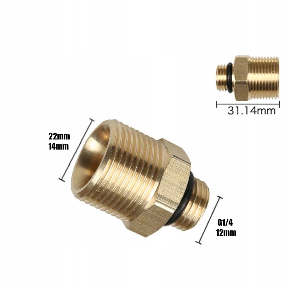 Rosfix Adapter Do Myjki Ciśnieniowej M22x1,5 – Kompatybilny Z Kärcher K Bayonet | Maksymalne Ciśnienie 160 BAR | Łatwa Instalacja