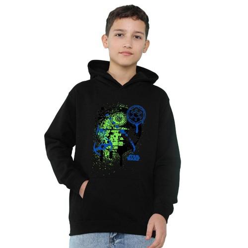 Star Wars: The Empire Strikes Back Childrens/Kids Death Star Graffiti Hoodie