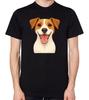 Jack Russell Cartoon Dog T-Shirt Men Women Unisex Top