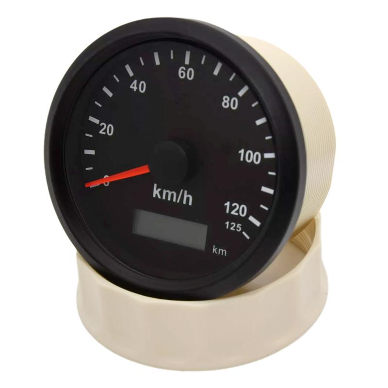 Universal 85MM GPS Speedometer Gauge for Motorcycle Marine Boat Truck 125 200 Kmh MPH Speed Gauge Meter