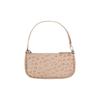 By Far Mini Rachel Textured Chain Zip Leather Shoulder Bag Women Handbags Beige 21CRMIRACLYDSMA