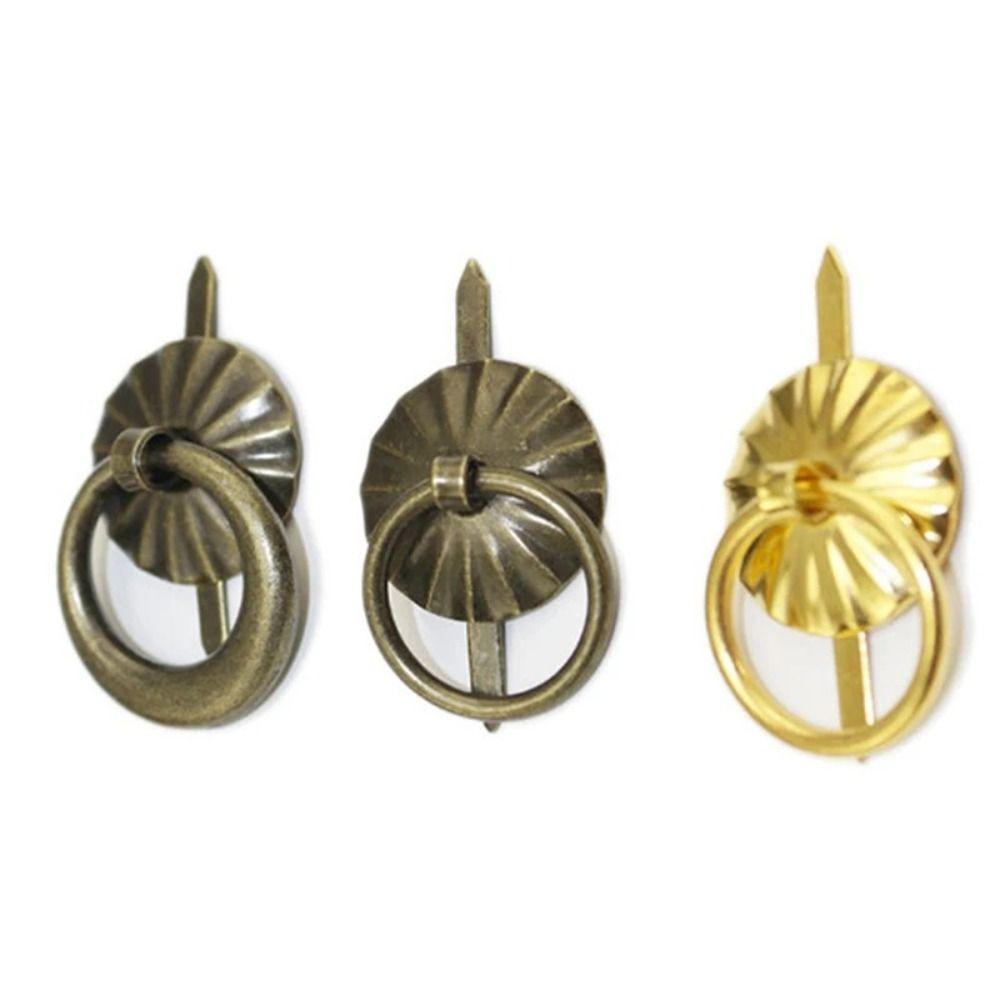 Haplopore Vintage Zinc Zinc Alloy Door Handles Iron Door Knobs Retro Black  Tea Set