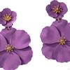 Floral Drop Earrings for Elegant Events