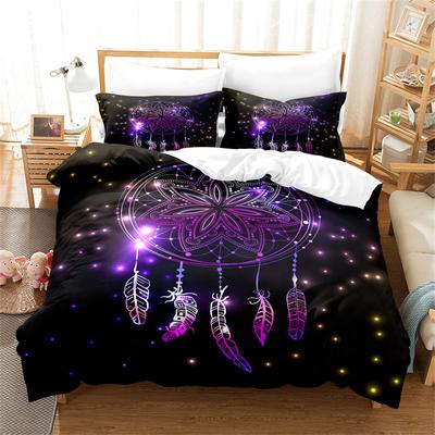 Dream Catcher Digital Printing Bedroom Bedding 3-piece Set Soft Duvet Cover Fashion Comfortable Quilt Cover Pillow Cover