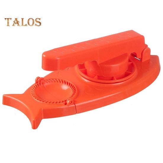 Teigpresse Maker, tragbar, DIY, rutschfest, praktisch, 2-in-1 Knödel-Maker, Restaurantbedarf