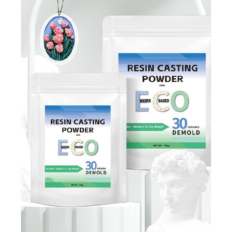 300/500/1000/2000g Gessi a Polimerizzazione Rapida Polvere da Colata in Resina Polvere da Colata in Resina Polvere di Gessi in Resina