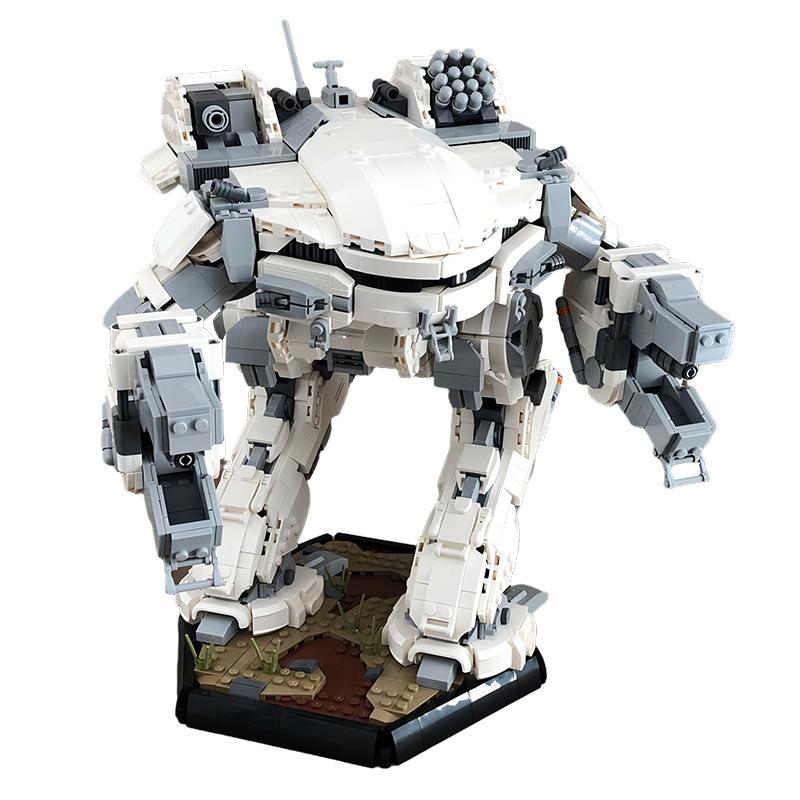 BattleTech Catapult King Crab Mech Building Blocks Set Military Armor Robot AF-03 Model DIY Creative Toys for Kids Adults Gifts
