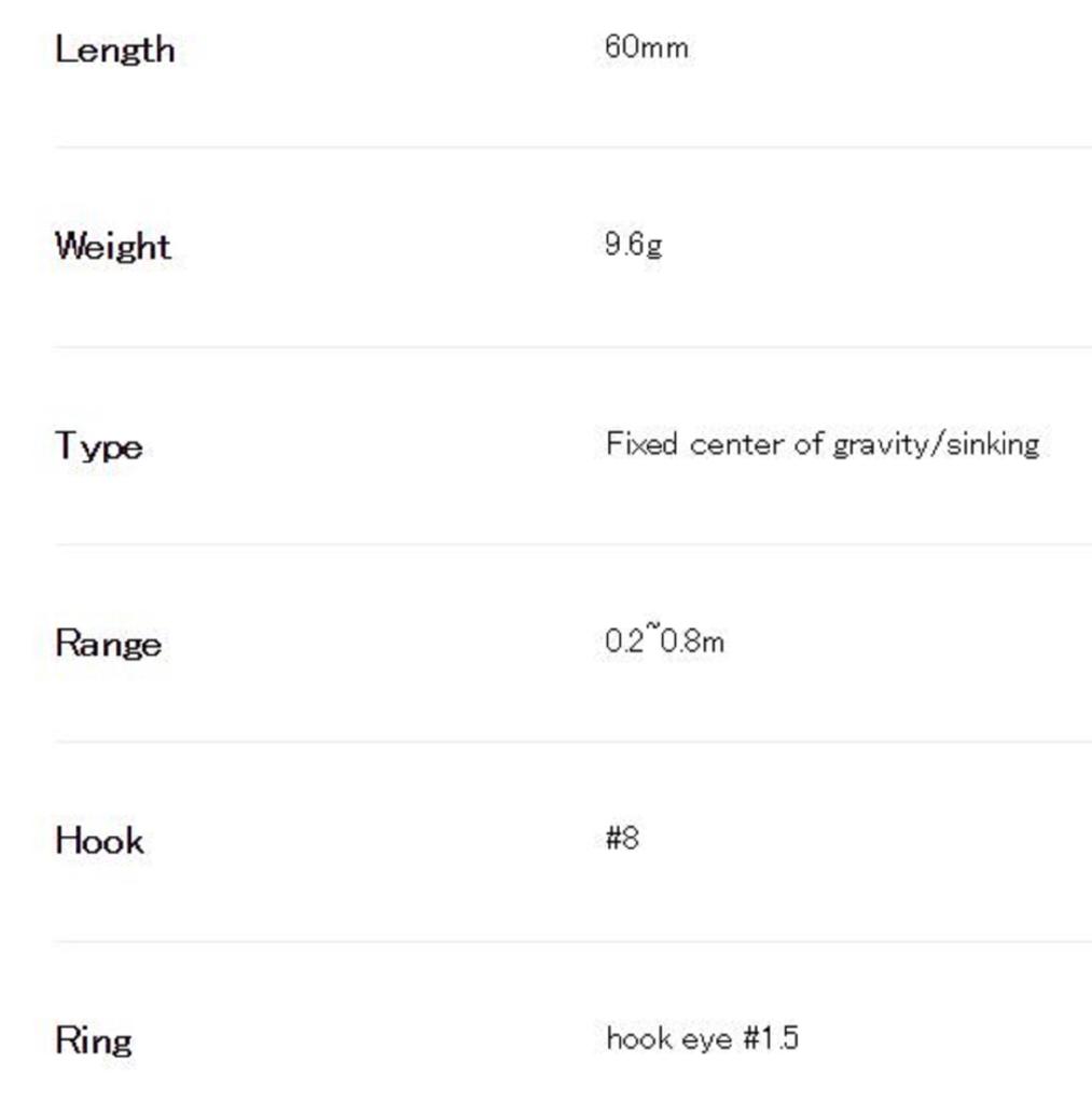 DUO Bay Ruf Tide Vib 60 Sinking Vibrationsköder MCC0522 (9236)