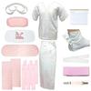Kyoto Usagido Kimono Accessories 20-Piece Set How-To Video QR Code 6 Obi Strings Dressing Furisode Coming-of-Age Ceremony Accessory Tabi Beginner
