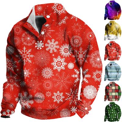 Das Herren-Sweatshirt mit Stehkragen im Frühling und Herbst ist ein Outdoor-Freizeitpullover