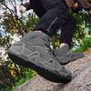 2026 New Trendy Thick Bottom Breathable Medium High Top Anti Slip Outdoor Leisure Mountaineering Sports Men's Shoes Trendy