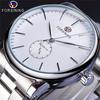 Mens Fashion Casual Automatic Mechanical Watch With Open Heart Design Rose Gold Case