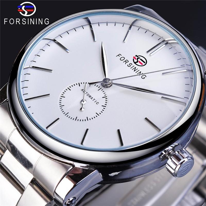 Mens Fashion Casual Automatic Mechanical Watch With Open Heart Design Rose Gold Case
