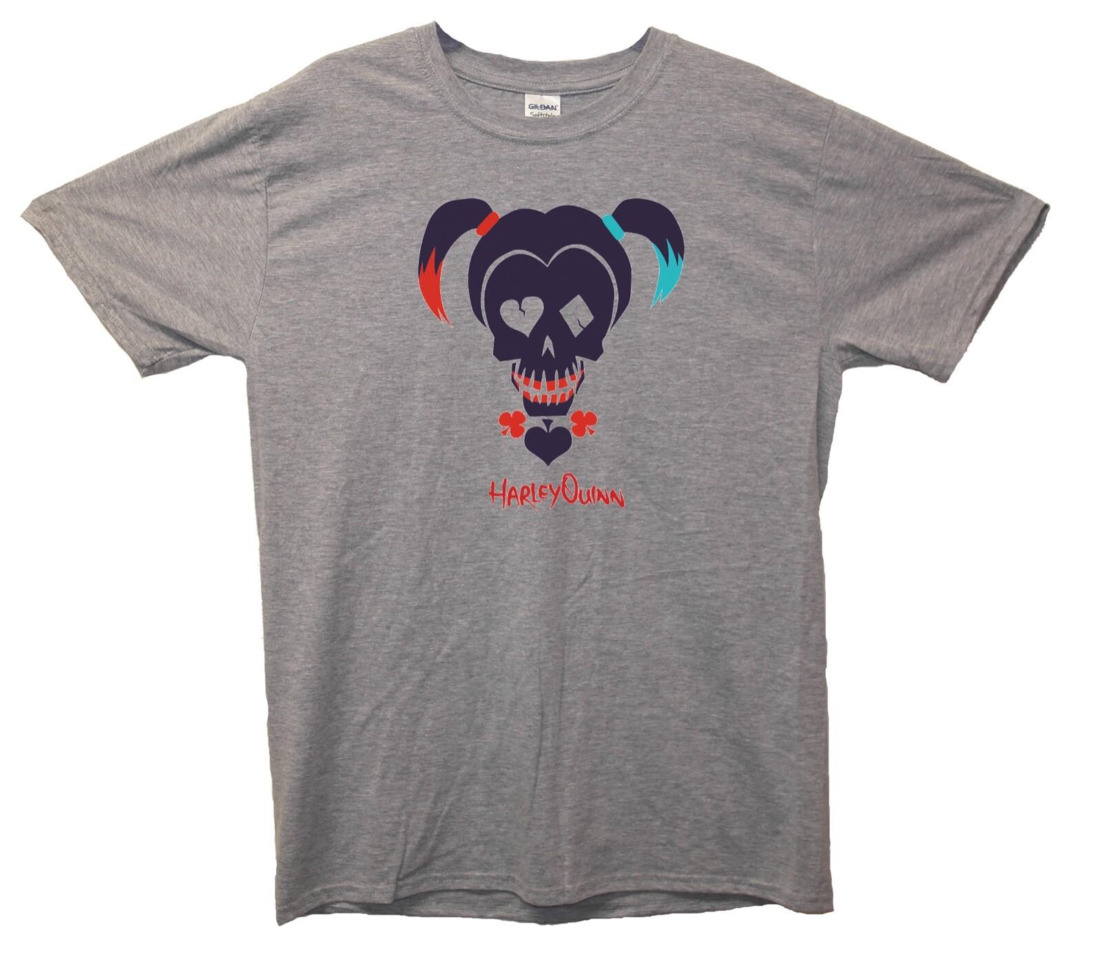 Harley Quinn Silhouette Printed T-Shirt (Suicide Squad Inspired) S