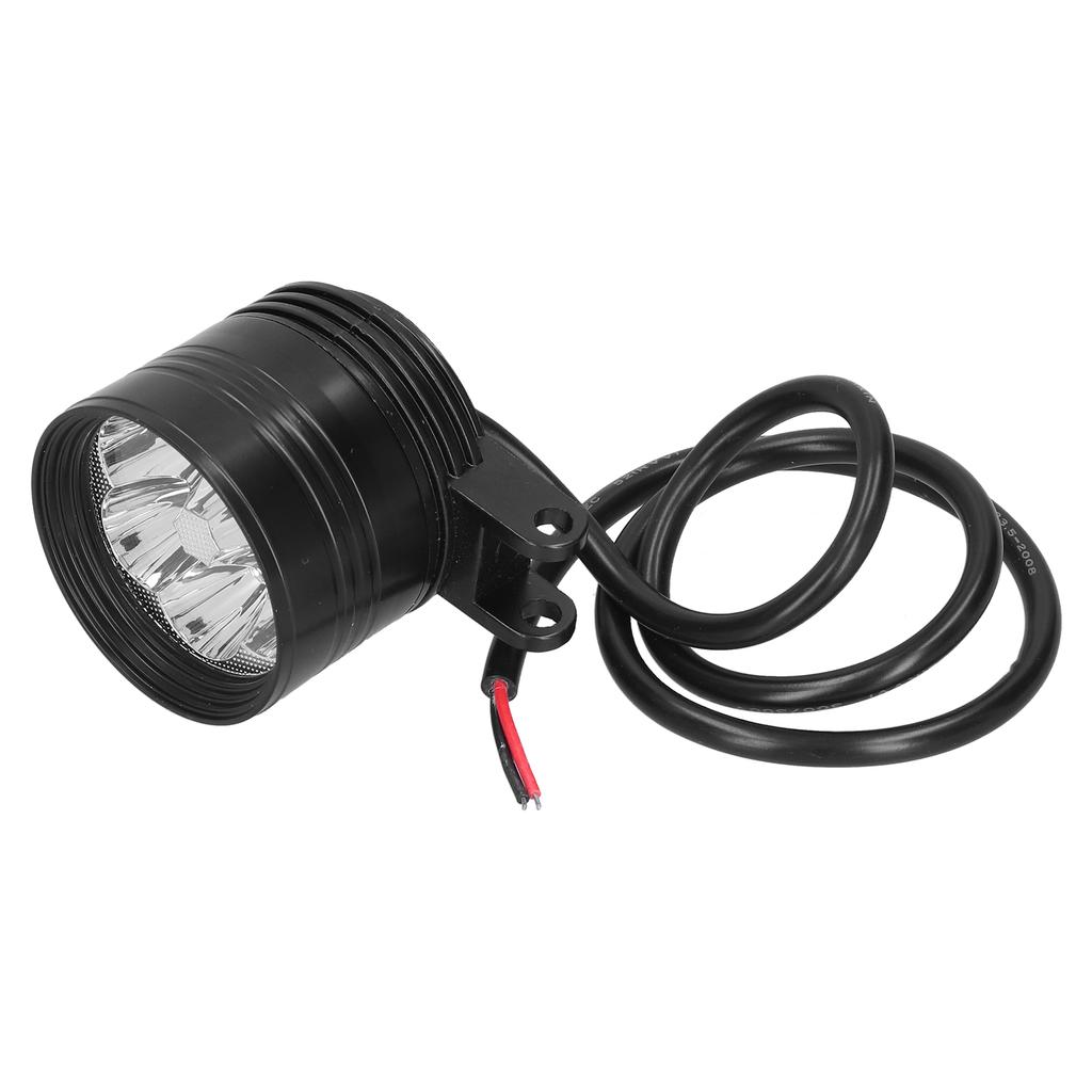 60W 6LED Spot Light 6000K 4000LM Bright Spotlights 3 Lighting Modes IP67 Waterproof for Motorcycle