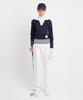 AVEN Pocket Slit Pants White