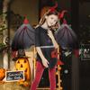 Devil Wings for Kids and Angel Devil Parts Little Devil Angel Walking Cosplay Costume School Cultural Festival [YuraYura] Adults, 3-Piece Set, Wings,