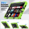 Heavy Duty Armor Rugged Tablet Case for Samsung Galaxy Tab A9 8.7inch 2023 SM-X110/X115/X117 with Pen Holder Hand Strap