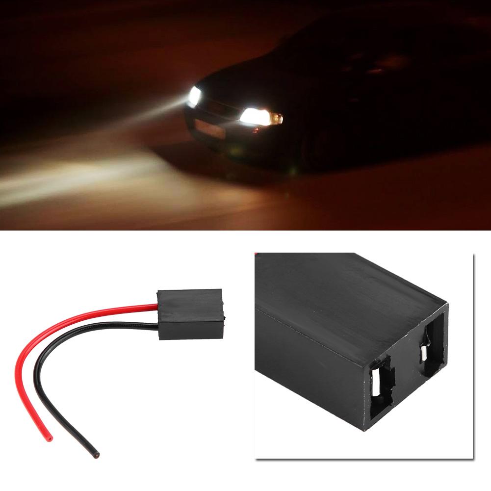 H7 Headlight Fog Lamp Wiring Harness Female Sockets Plug Ceramic Connector Adapter
