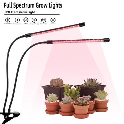 Vollspektrum LED Pflanzenwachstumslicht 3 Farben USB Wachstumslampe Topfpflanzen Blumensamen Anzuchtlampe mit Timing-Funktion