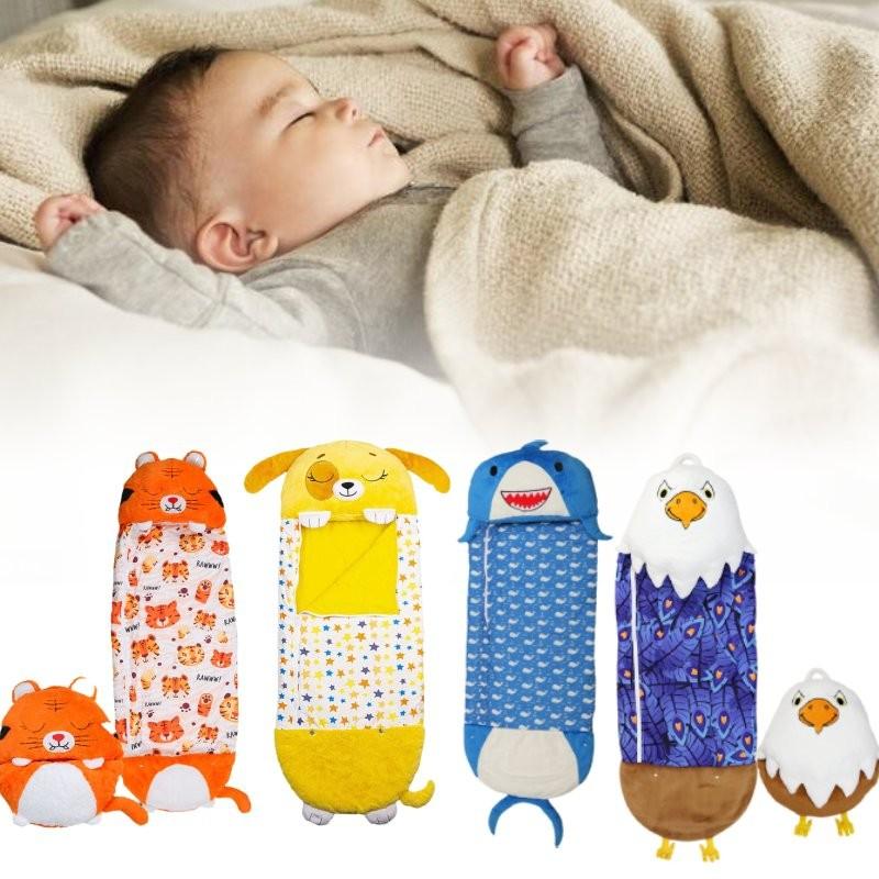 Sleeping Kids Large Bag Napping Napper Play Pillow Warm Collapsible Camping