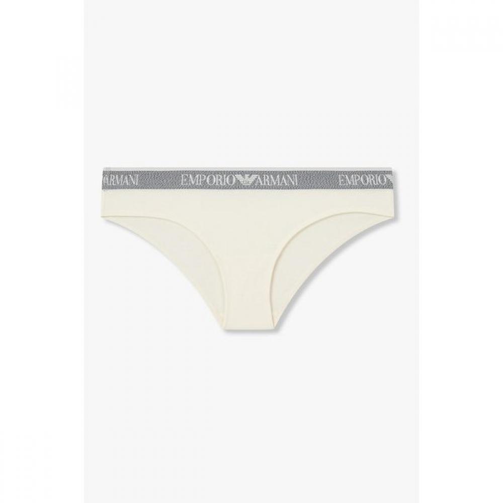 Emporio Armani Женские хлопковые трусы с повторяющимся логотипом 0825311512 L(100)