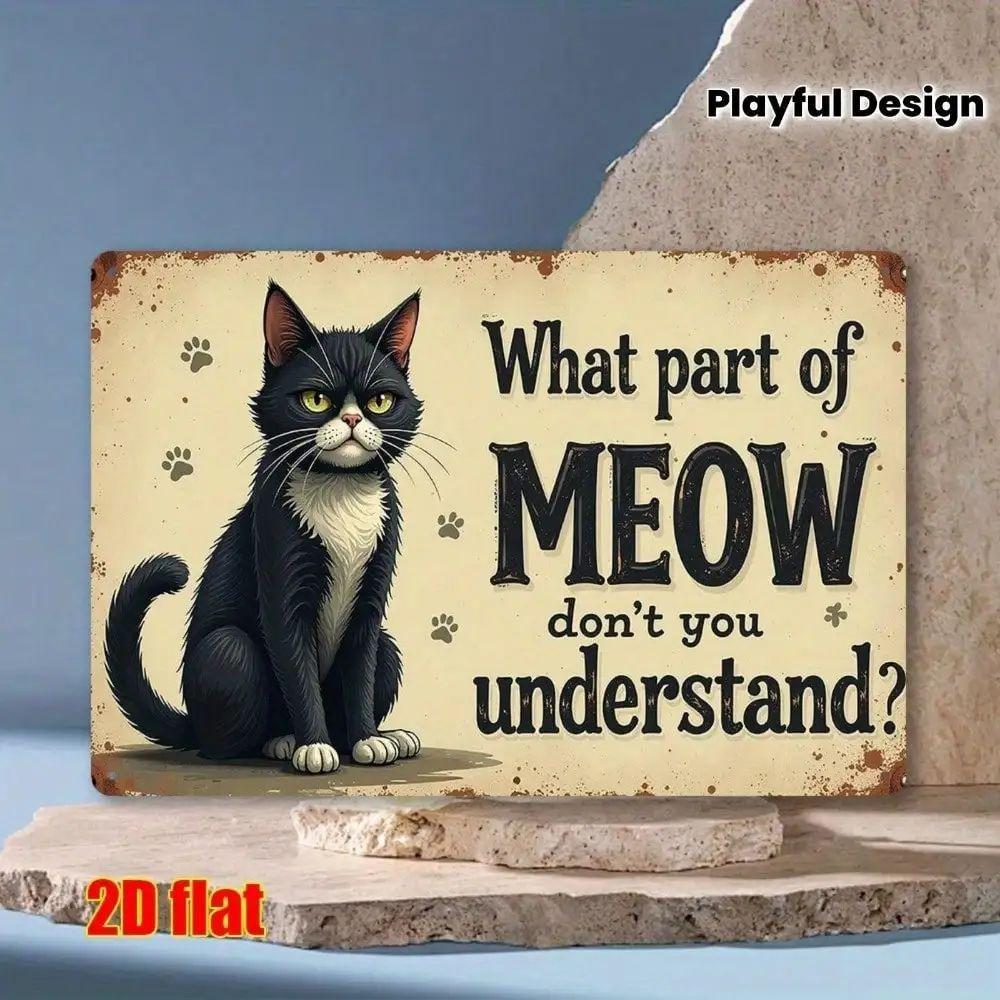 Retro Metal Wall Art Tin Sign Plaque Living Room Home Decor 20x30cm