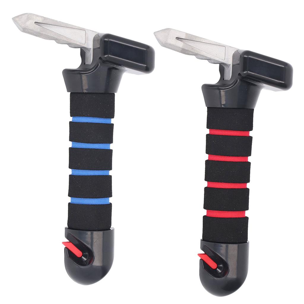 3 In 1 Car Door Handle with Seatbelt Cutter and Window Breaker High Load Bearing Non Slip Grip Vehic