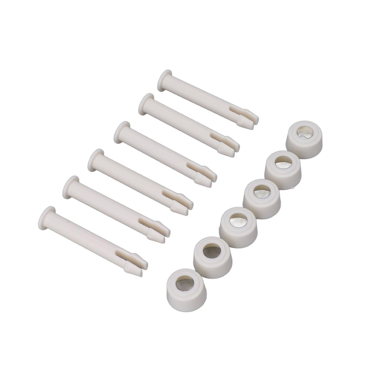 

12 Pack Bracket Swimming Pool Fitting Kit Joint Nail Bolt Pin PVC Practical Joint Pin for INTEX 28270 28272 7cm
