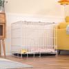Foldable Metal Dog & Cat Cage for Home, Indoor/Outdoor, Car or Rescue Use