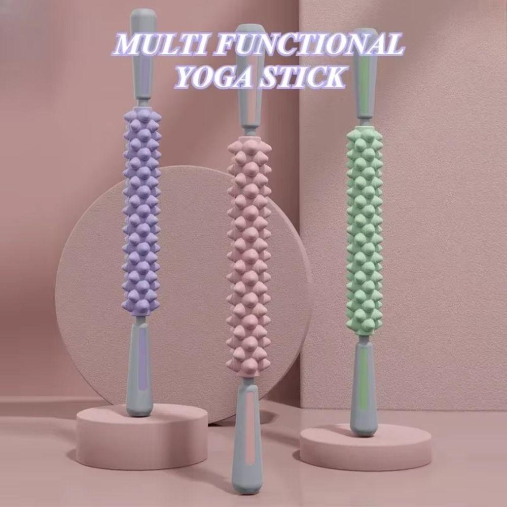 Muscle Relaxation Fascia Roller Wolf Teeth Shaped Muscle Roller Bar  Yoga Fitness