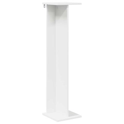 Plant Stand White 25 X 25.5 X 100.5 Cm Engineered Wood
