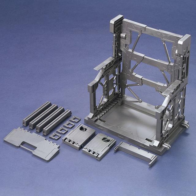 [bandai] Bandai Builders Parts System Base 001 Gun Metallic