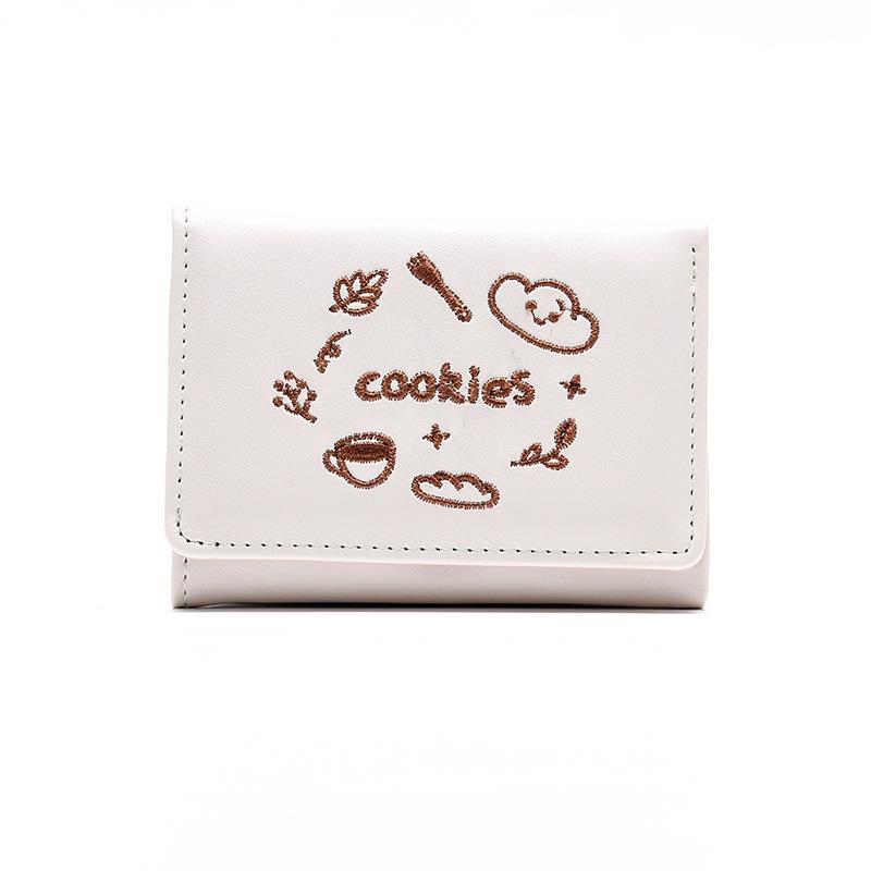 

Новый женский кошелек кошелек для девочек короткий картхолдер многокарточный кошелек для мелочи кошелек кошелек кошелек бежевый