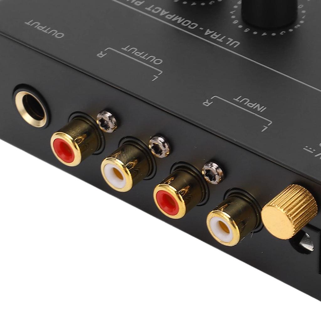 Phonographe Faibles performances audio Excellent son Préamplificateur phono Préamplificateur d'enregistrement,