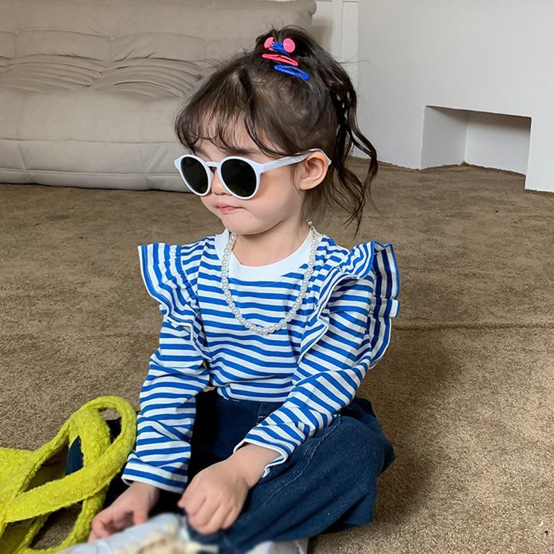 Toddler Girls Basic Shirt Mock Neck Undershirt Base Layer Shirts